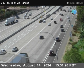 NB 15 & Via Rancho Pkwy