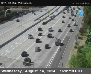 NB 15 & Via Rancho Pkwy