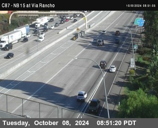 NB 15 & Via Rancho Pkwy