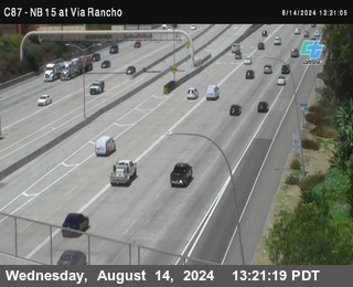 NB 15 & Via Rancho Pkwy