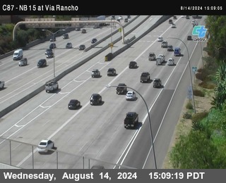 NB 15 & Via Rancho Pkwy