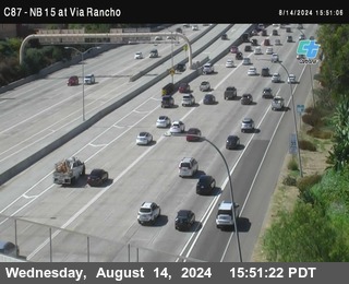 NB 15 & Via Rancho Pkwy