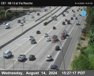 NB 15 & Via Rancho Pkwy