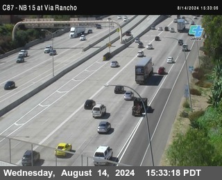 NB 15 & Via Rancho Pkwy