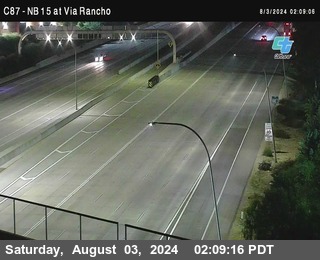 NB 15 & Via Rancho Pkwy