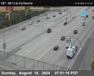 NB 15 & Via Rancho Pkwy