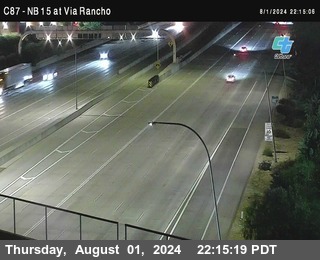 NB 15 & Via Rancho Pkwy