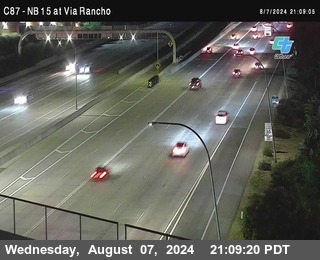 NB 15 & Via Rancho Pkwy