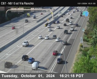 NB 15 & Via Rancho Pkwy