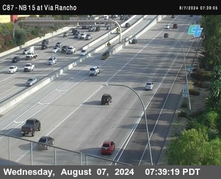 NB 15 & Via Rancho Pkwy