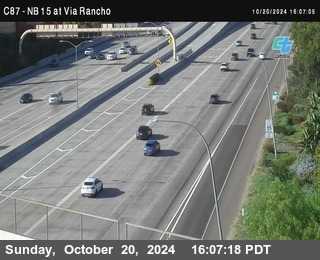 NB 15 & Via Rancho Pkwy