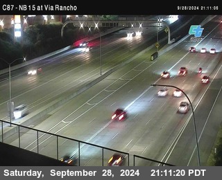 NB 15 & Via Rancho Pkwy