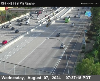 NB 15 & Via Rancho Pkwy