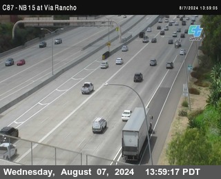 NB 15 & Via Rancho Pkwy