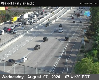 NB 15 & Via Rancho Pkwy