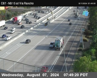 NB 15 & Via Rancho Pkwy