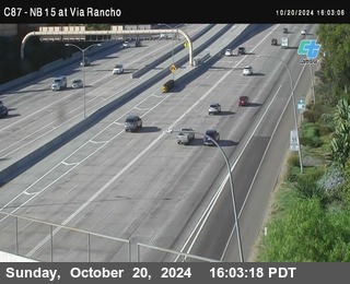 NB 15 & Via Rancho Pkwy