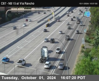 NB 15 & Via Rancho Pkwy