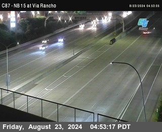 NB 15 & Via Rancho Pkwy