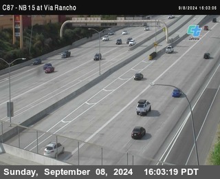 NB 15 & Via Rancho Pkwy