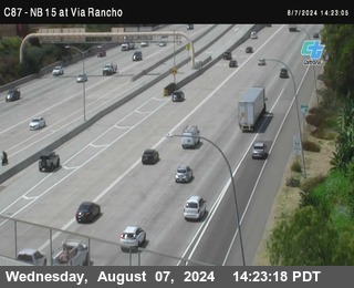 NB 15 & Via Rancho Pkwy