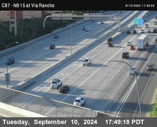 NB 15 & Via Rancho Pkwy