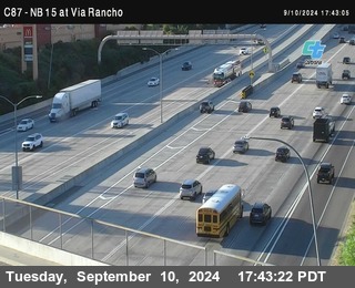 NB 15 & Via Rancho Pkwy