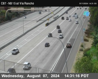 NB 15 & Via Rancho Pkwy