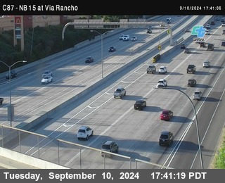 NB 15 & Via Rancho Pkwy