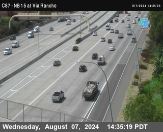 NB 15 & Via Rancho Pkwy