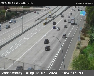 NB 15 & Via Rancho Pkwy