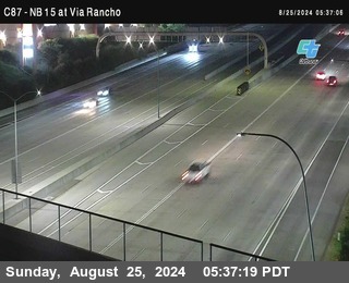 NB 15 & Via Rancho Pkwy