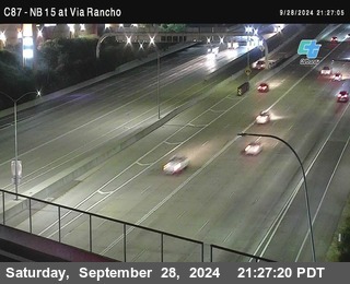 NB 15 & Via Rancho Pkwy