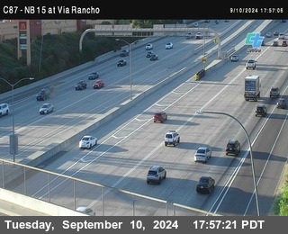 NB 15 & Via Rancho Pkwy