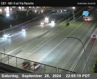 NB 15 & Via Rancho Pkwy