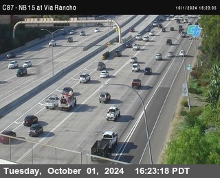 NB 15 & Via Rancho Pkwy