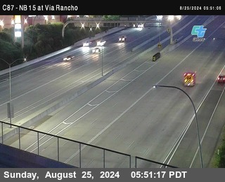 NB 15 & Via Rancho Pkwy