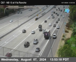 NB 15 & Via Rancho Pkwy