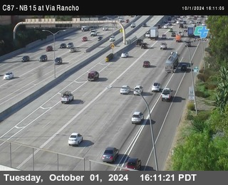 NB 15 & Via Rancho Pkwy