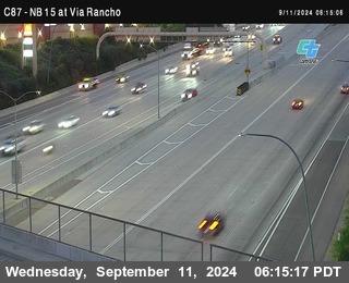 NB 15 & Via Rancho Pkwy