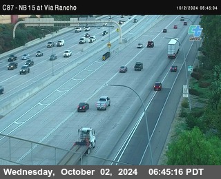 NB 15 & Via Rancho Pkwy