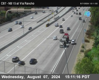 NB 15 & Via Rancho Pkwy