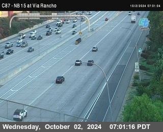 NB 15 & Via Rancho Pkwy