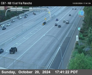 NB 15 & Via Rancho Pkwy