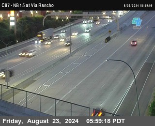 NB 15 & Via Rancho Pkwy