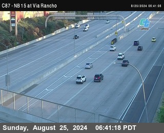 NB 15 & Via Rancho Pkwy