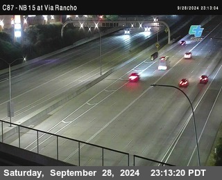 NB 15 & Via Rancho Pkwy