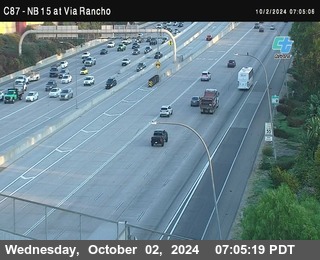 NB 15 & Via Rancho Pkwy