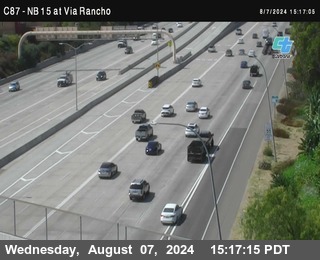 NB 15 & Via Rancho Pkwy