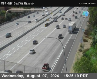 NB 15 & Via Rancho Pkwy